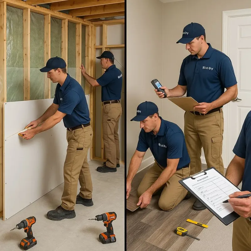 Repairs and Reconstruction process in Casa Grande, AZ